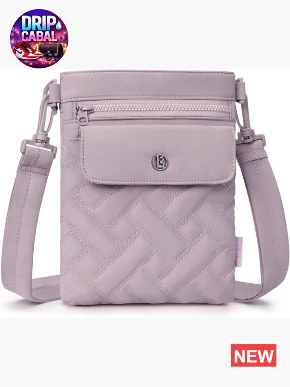Quilted Puffer Crossbody Bag Women Lightweight Travel Everyday Handbag